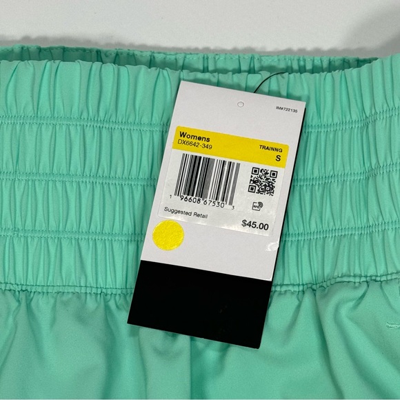 NWT New Nike One Womens Small S Dri-FIT Ultra High-Waisted 3" Brief-Lined Shorts - Picture 4 of 5